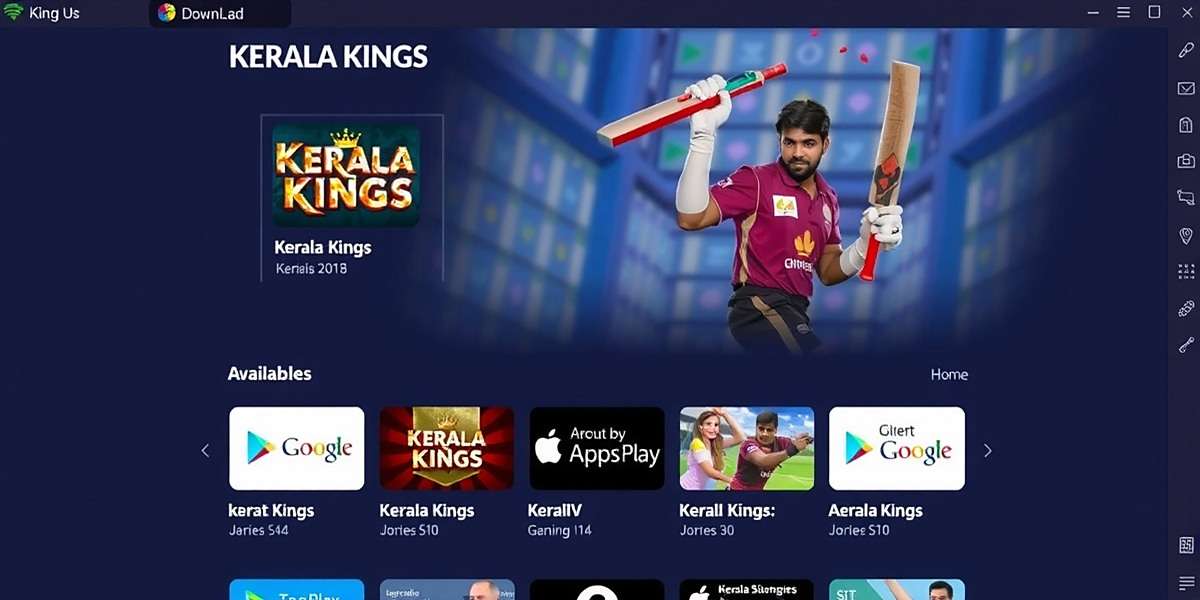 Kerala Kings Download Options Kerala Kings download page showing the game's availability across different app stores